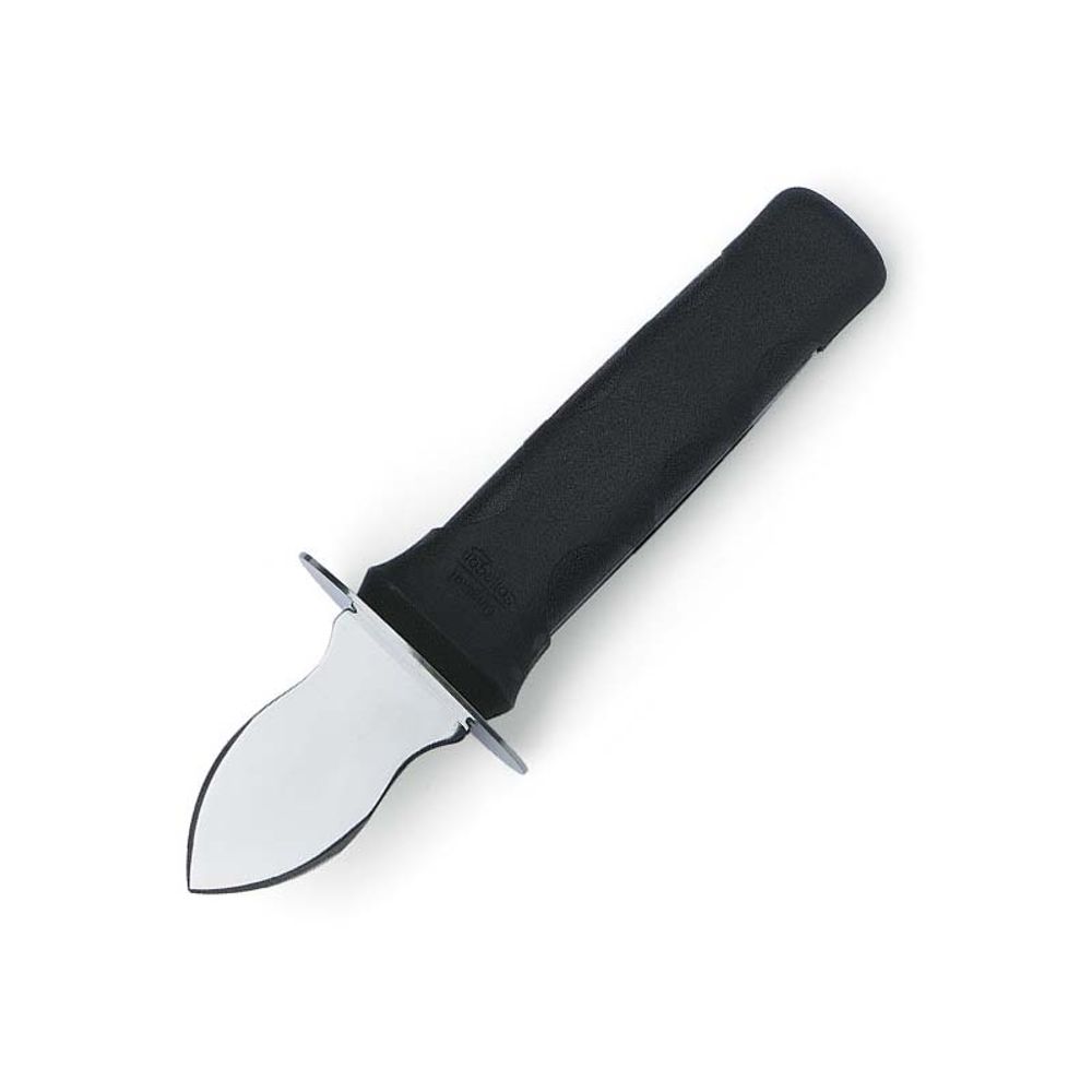 Нож Victorinox для устриц, лезвие прямое, черный