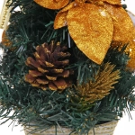 Елка в горшке «Зимняя нежность» 40 см, Золото