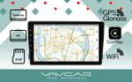 Магнитола для Ford Mondeo 4, Focus 2, S-Max/Galaxy и пр. (ШГУ овальное) - Vaycar VA17-1140 на Android 13, 4G SIM-слот