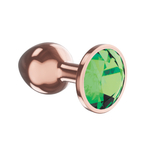 Анальная Пробка Diamond Emerald Shine S Розовое Золото 4027-01lola