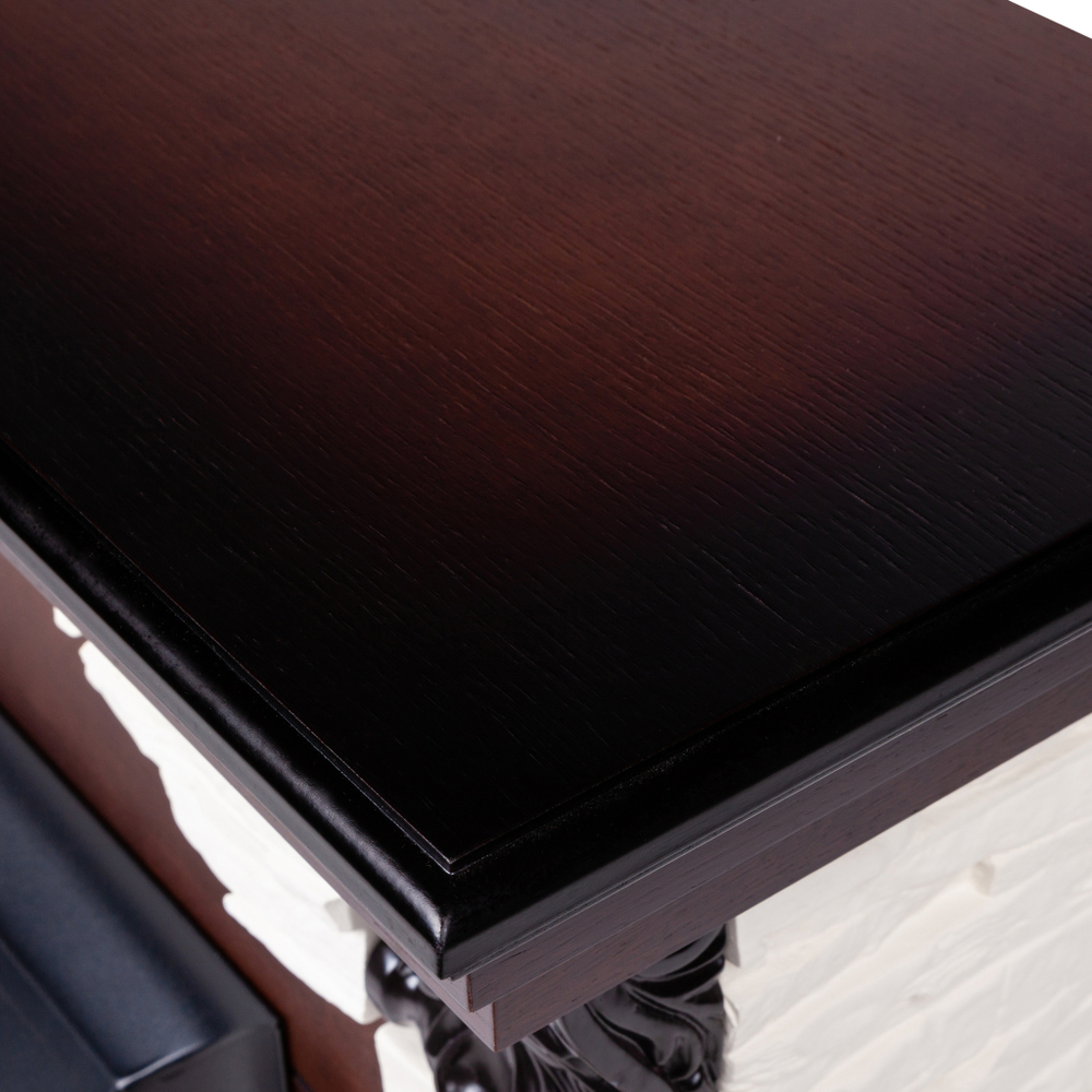 Каминокомплект Real Flame Dublin Lux AO с очагом Majestic Lux Black RC