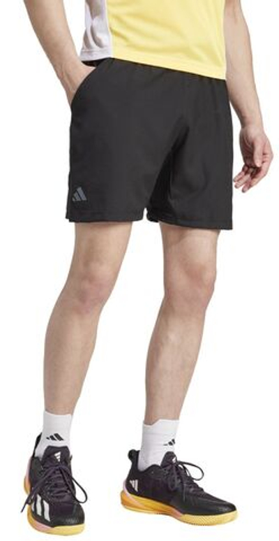 Мужские теннисные шорты Adidas Tennis Heat.Rdy Shorts And Inner Shorts Set - black/spark orange