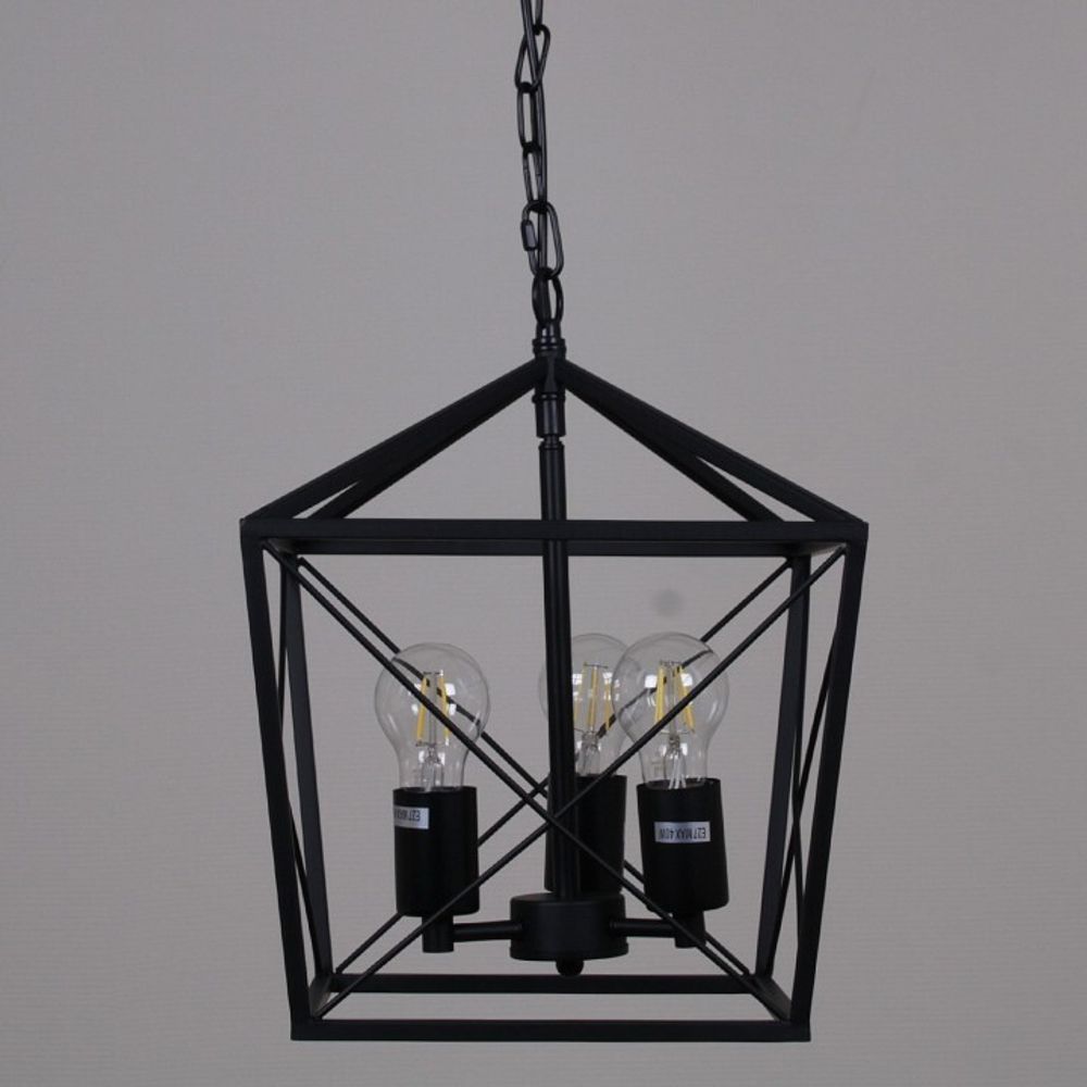 Подвесная люстра ILLUMICO IL1026 IL1026-3PA-05 BK