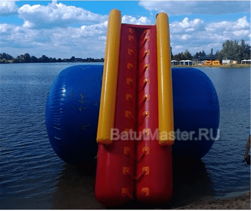 Надувная водная герметичная горка «Эльбрус» 12x5x5 м