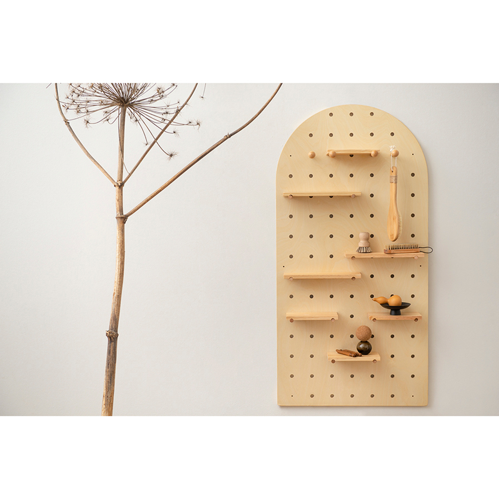 Полка настенная 60х120см Bergenson Bjorn Shely светлое дерево