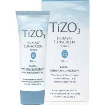 SPF 40 Primer/Sunscreen | Крем солнцезащитный с оттенком TiZO3, 50гр
