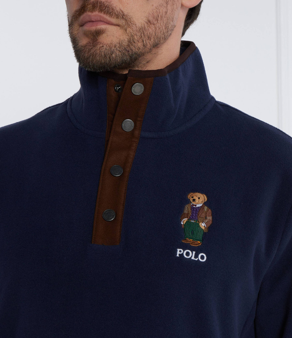 Флисовые Худи POLO RALPH LAUREN - темно-синий(710930549)