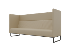 Bronks Диван трехместный BROS-3 Dollaro 517/Металл Черный 2100*760*1180