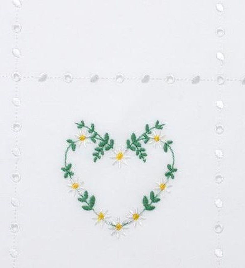 Детское постельное белье Bovi Сердечки New Португалия вышивка