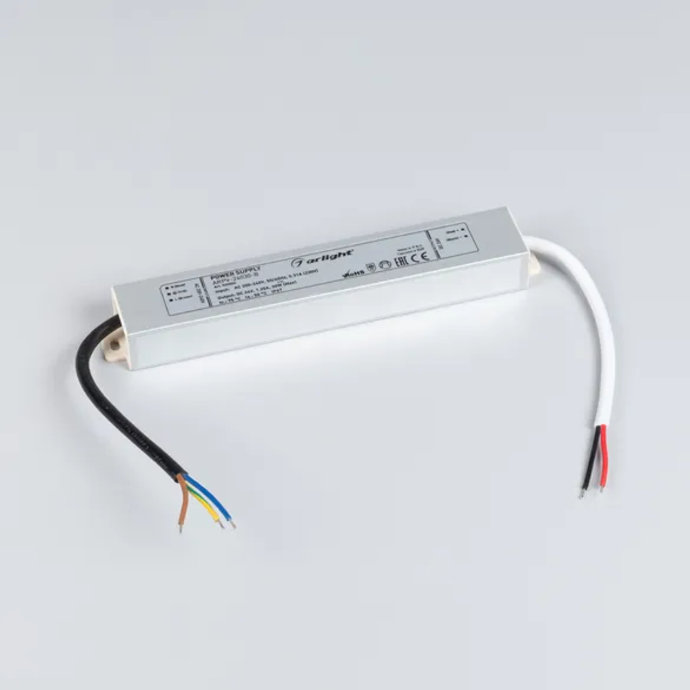 Блок питания ARPV-24030-B (24V, 1.3A, 30W) (Arlight, IP67 Металл, 3 года) 020004