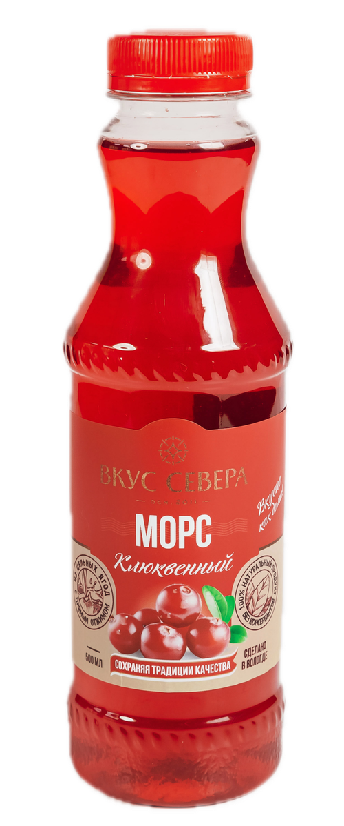 МОРС КЛЮКВЕННЫЙ 0,5 л.