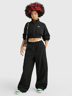 Брюки спортивные женские TOMMY JEANS CLAIRE HR WIDE TRACKPANT