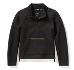 97194-25VW Женская ездовая куртка Harley-Davidson® Deflector Half Zip Riding Fleece