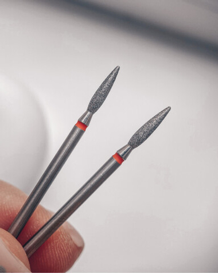 Пламя 2.3мм оранжевая 10мм ( фреза алмазная )