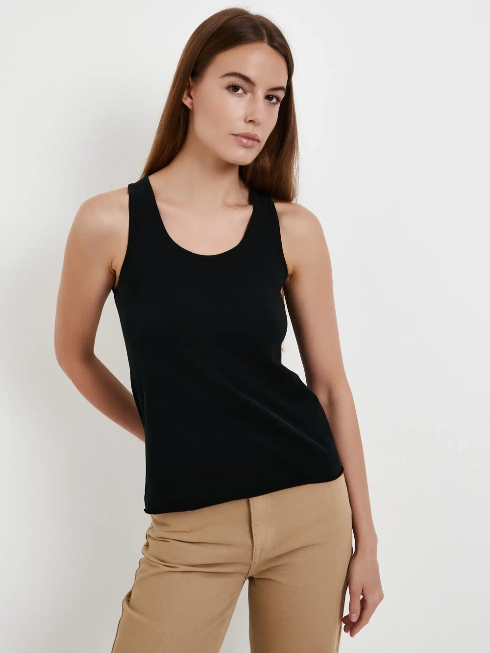 Майка Базовая Черная