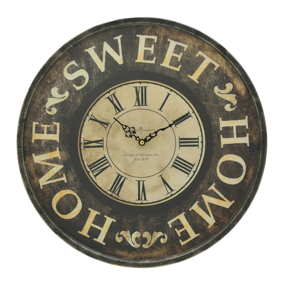 Часы настенные Sweet Home Ø 45x4,5 см/1xAA Металл