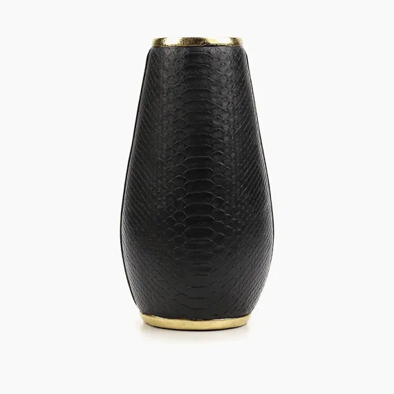 Ваза №2 (черная) Декор 20х17х37см