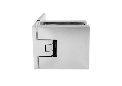 Душевая петля премиум модерн стена-стекло, хром