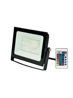Прожектор светодиодный ULF-F60-50W/RGB IP65 200-240В BLACK