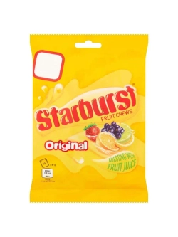 Жевательные конфеты Starburst / Старбарст фруктовый 127 гр