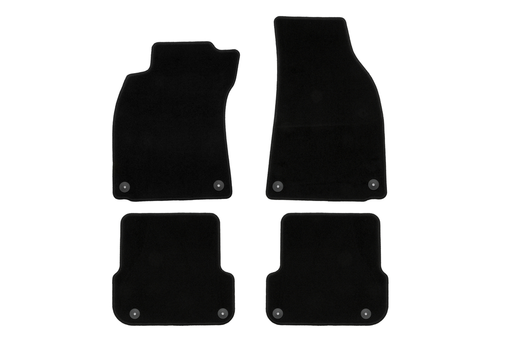 Коврики в салон для AUDI A6 АКПП 2004-2008, 2008-2011, седан, 4 шт. (текстиль) KLEVER01040801200K