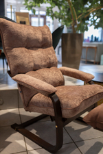 Союз-М GRAMMY 396, Отделка- Vektor SOFA LEATHER №13, Основание - Орех