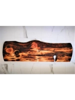 Полка столик (подставка) для ванной из 100% цельного кедра