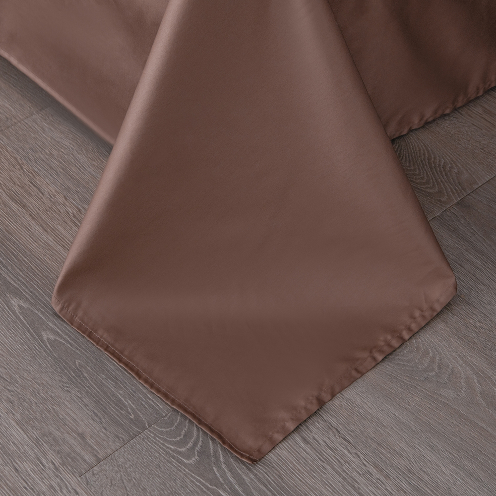 Комплект постельного белья на резинке Сатин Velvet Premium с Одеялом VPR003