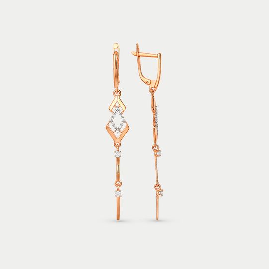 Серьги золотые