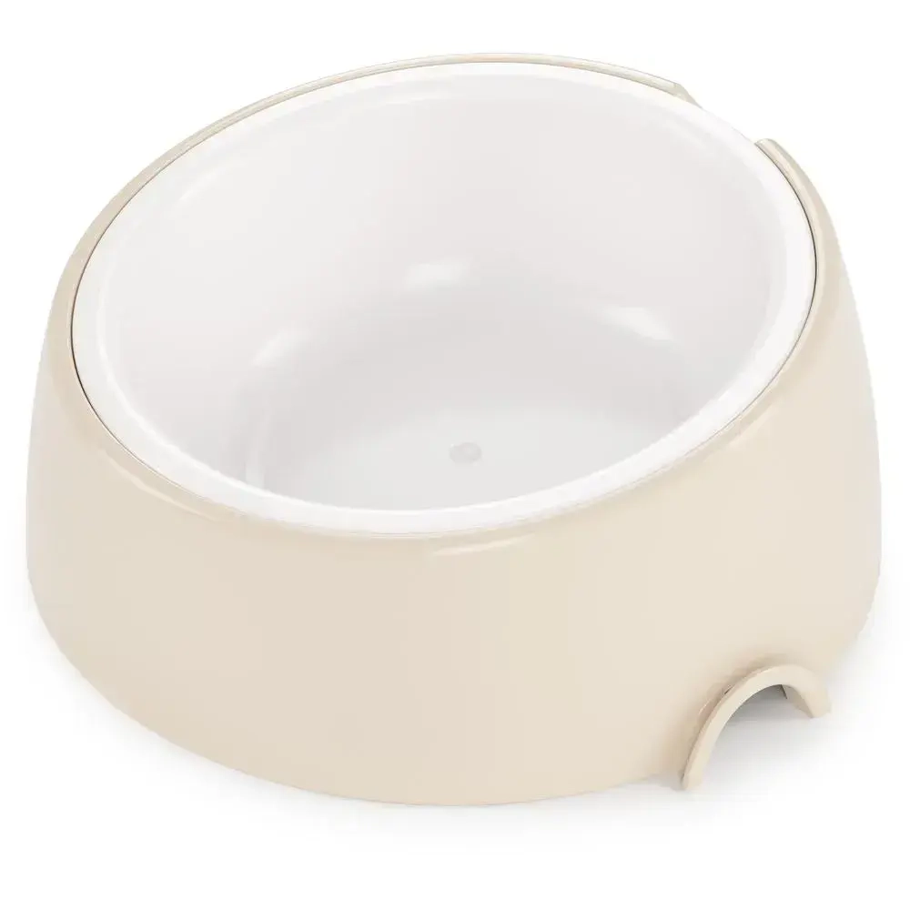 Миска-Лего ALTA для животных с наклоном 0,3л (бежевый) (комплект 14 шт)