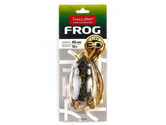 Приманка мягкая LJ 3D Series FROG 2.6in (06.50)/004 1шт.