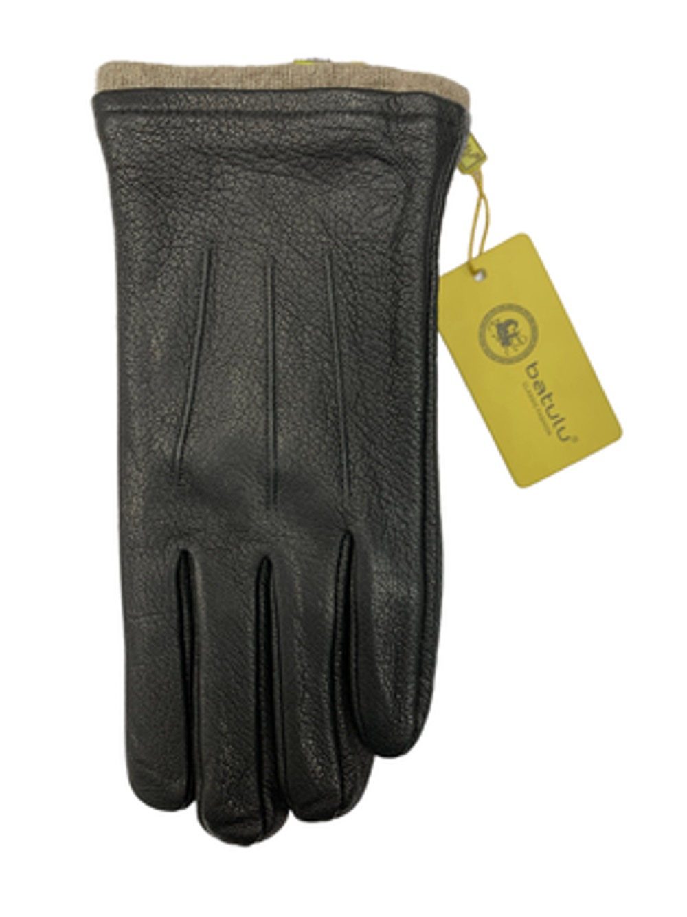 Перчатки. Мужские. Материал верха: Кожа оленя. Подклад: Трикотаж-шерсть. 5 шт в упаковке.