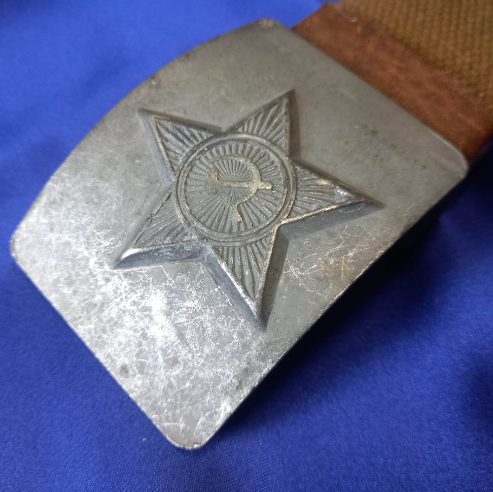 Ремень полевой брезентовый старого образца