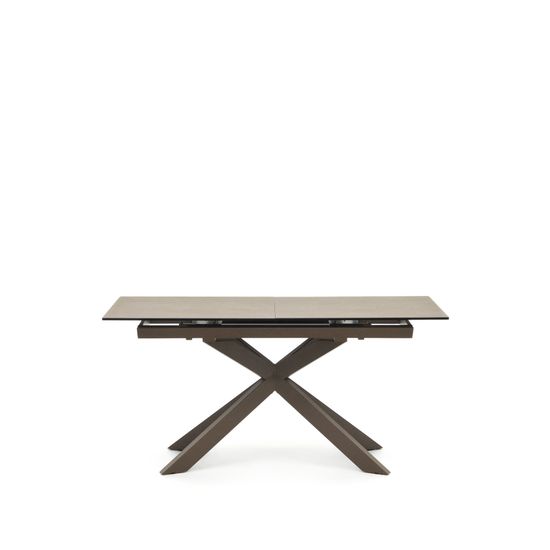 Atminda Раздвижной стол из керамики и стали с коричневой отделкой 160 (210) x 90 см Испания 