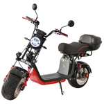 Электроскутер Cityсoco WHITE SIBERIA PRO MAX + 3950W 21AH Черный