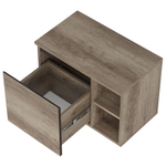 Тумба прикроватная Энигма тб-14 дуб каньон / венге