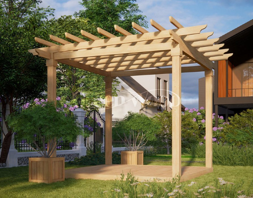 Пергола с подиумом Гринвуд ПГ-01