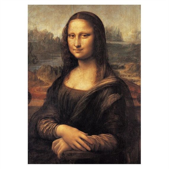 Puzzle PZL 1000 LEONARDO-GIOCONDA-(MUSEUM