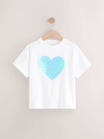 Футболка для девочки Next AK4-729, Белый