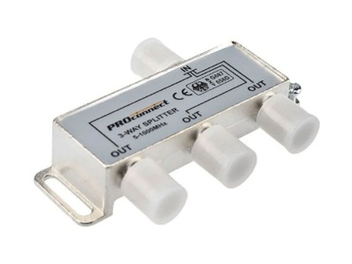 Делитель TV*3 под F разъем 5-1000 МГц