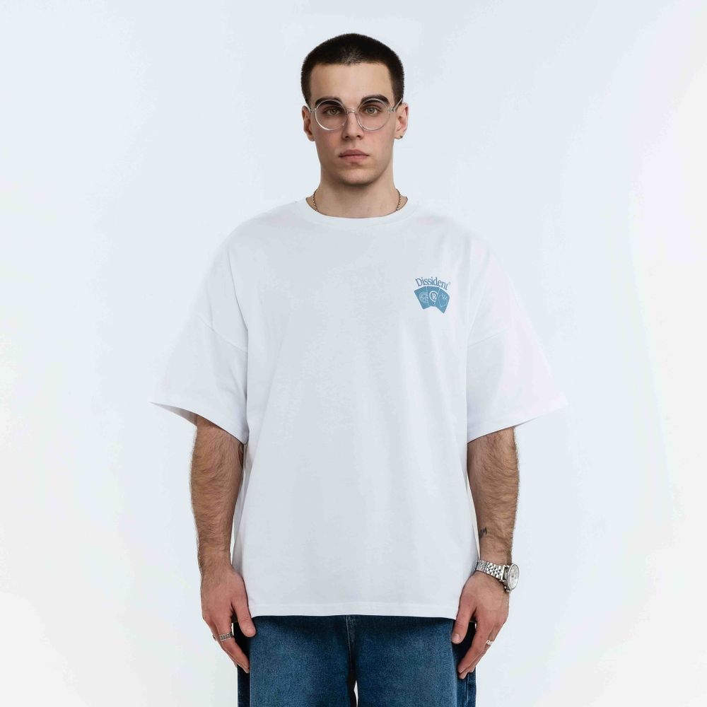 Футболка Dissident Palm Reader белая