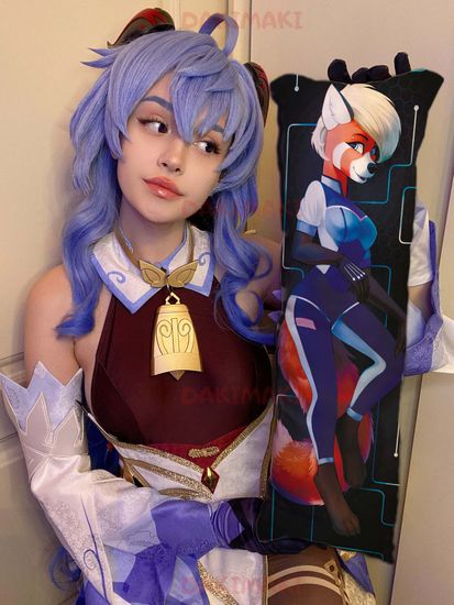 Мини дакимакура Фурри из Фурри арт. M0683, 60х20 см