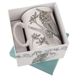 Кружка "Сова" v=430мл (фарфор) (подарочная упаковка)