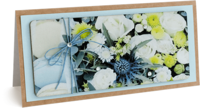 Открытка без надписи Женская