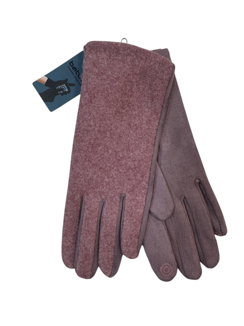 Перчатки. Женские. Материал верха: Кашемир. Внутри плюш-флис. 12 шт в упаковке, разные цвета.