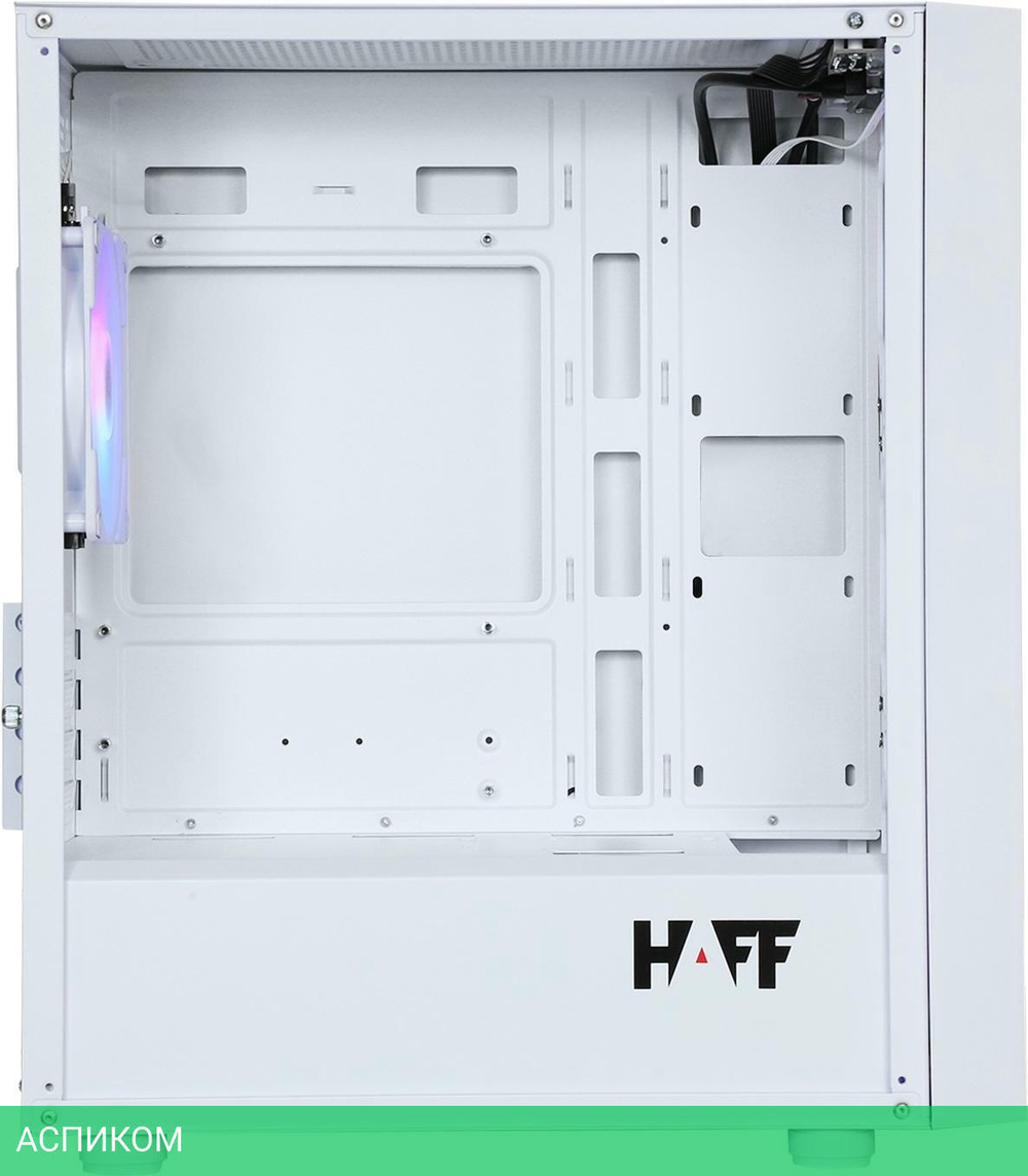 Корпус HAFF Flash MATX без БП White