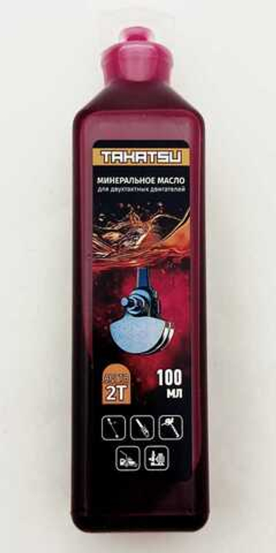 Масло 2T минеральное ( 0.1-литр, API TB) [Takatsu]