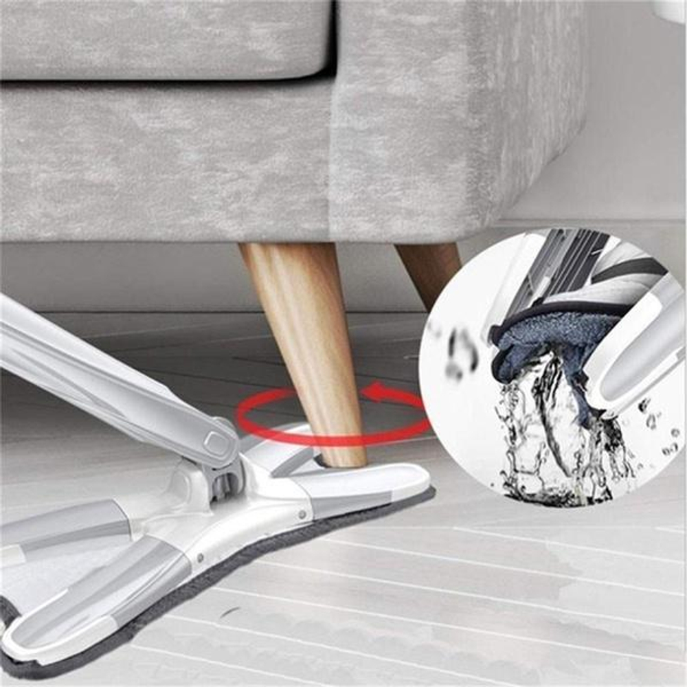 Самоотжимающая X-type швабра Бабочка