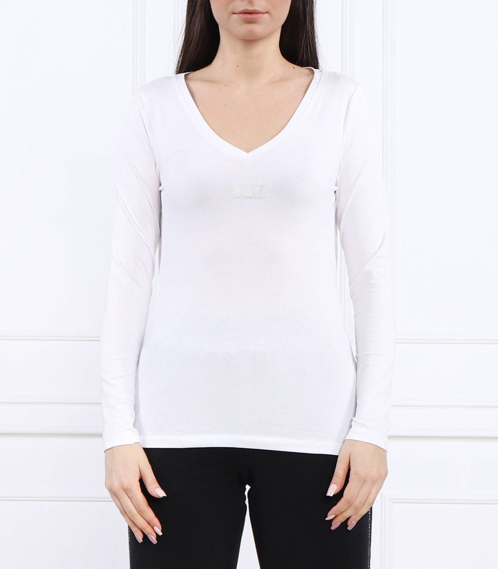 Блузка EA7 - белый(8NTT52 TJFKZ)