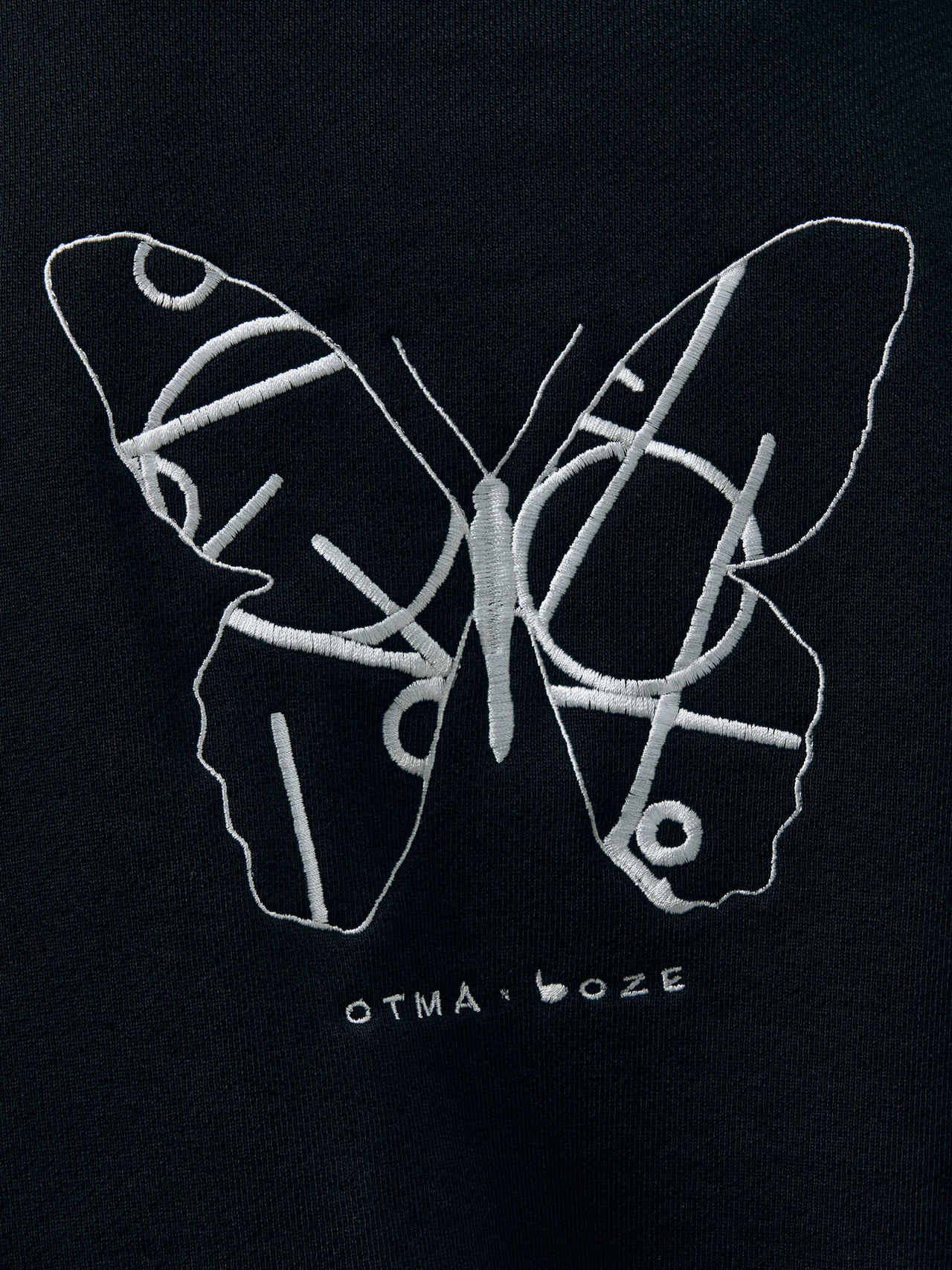 Худи на молнии "OTMA x BOZE"